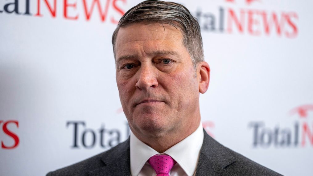 FILE - Rep. Ronny Jackson, R-Texas, speaks during a interview at CPAC, March 4, 2023, in Oxon Hill, Md. The House Ethics Committee said Monday, June 24, 2024, it was reviewing accusations that Jackson and Rep. Wesley Hunt, R-Texas, violated ethics rules by using campaign funds to pay membership dues at private social clubs. (AP Photo/Alex Brandon, File)