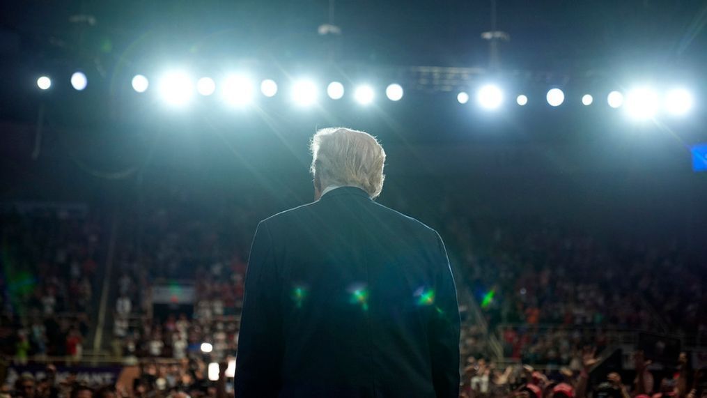 Republican presidential candidate former President Donald Trump speaks at a campaign rally Wednesday, July 24, 2024, in Charlotte, N.C. (AP Photo/Alex Brandon)