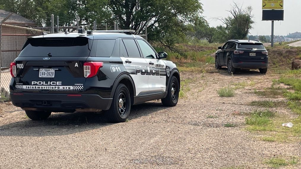 {p}A man was arrested after leading police on a chase while traveling the wrong way down several roads on Wednesday morning, Amarillo police said. (Ash Albright/KVII){/p}