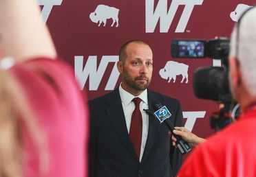 Image for story: Lipinski officially introduced as WTAMU Vice President of Athletics