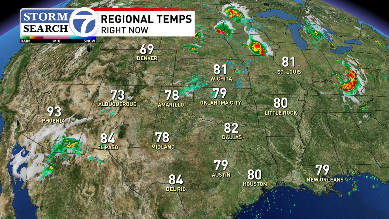 Image for story: Regional Temperatures